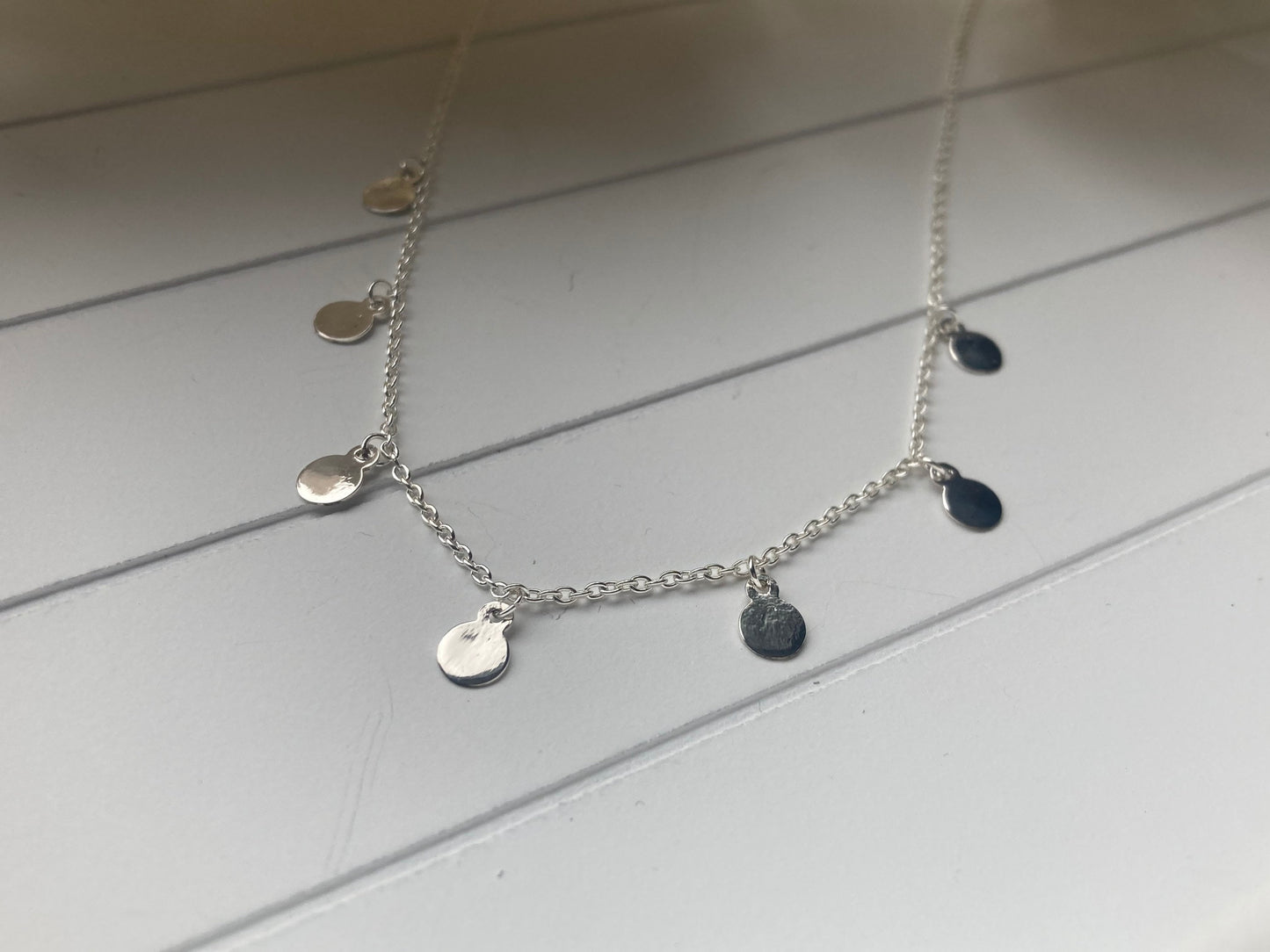 Multiple Round Discs Necklace