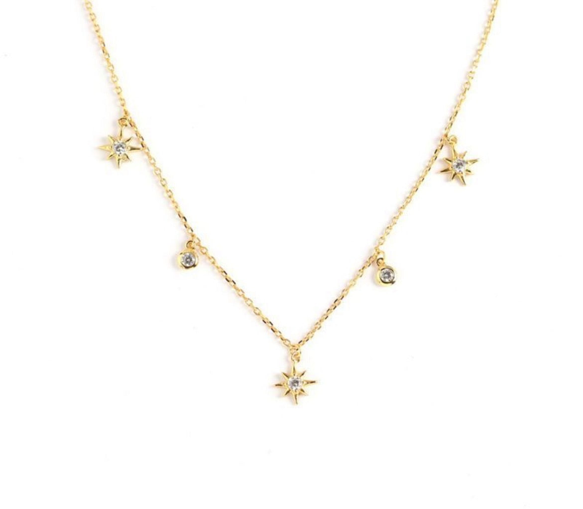 Night Sky Necklace - Gold/Silver