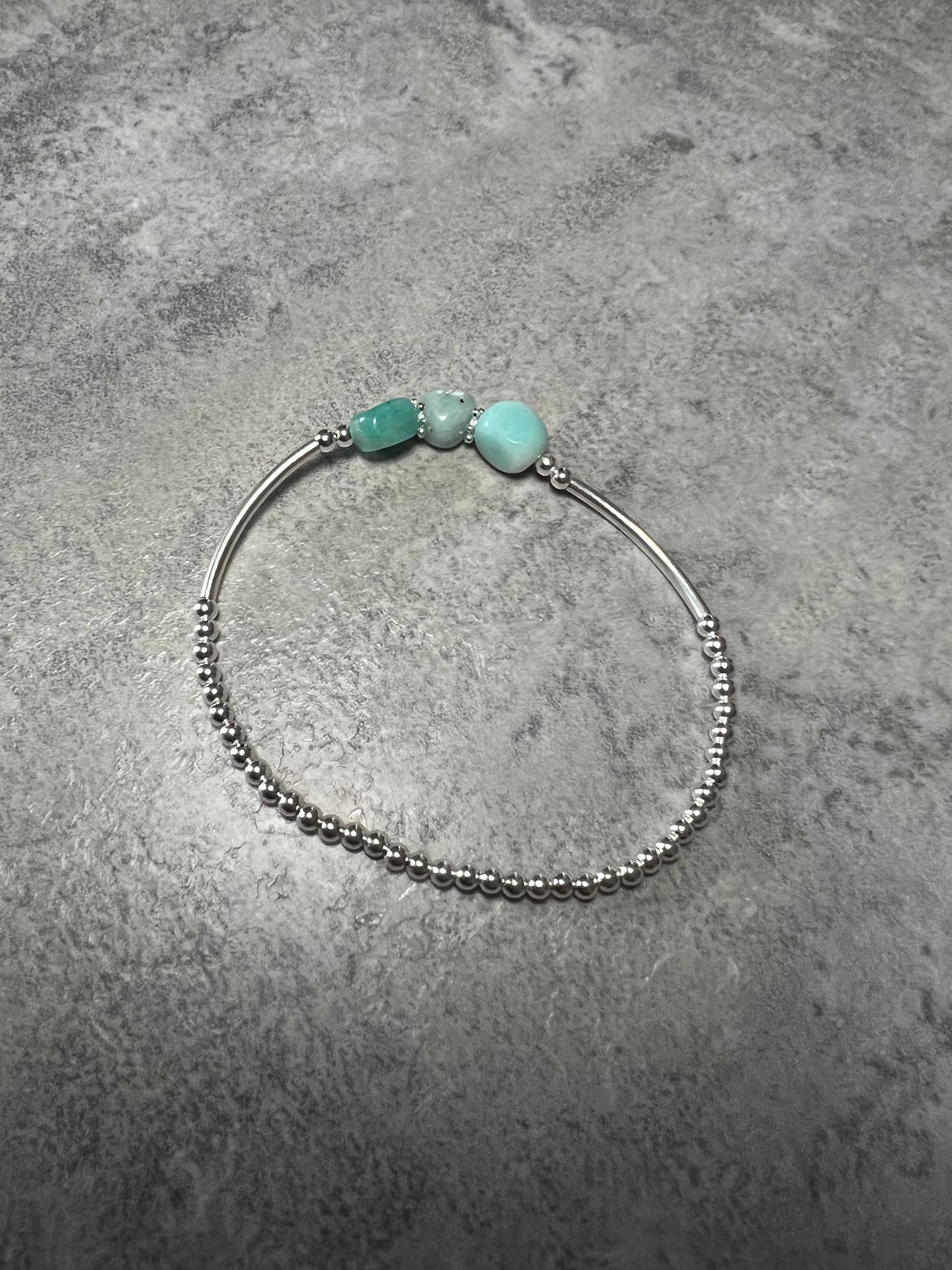 Lomond Bracelet - Peru Amazonite