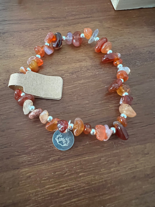 Maree Bracelet - Carnelian